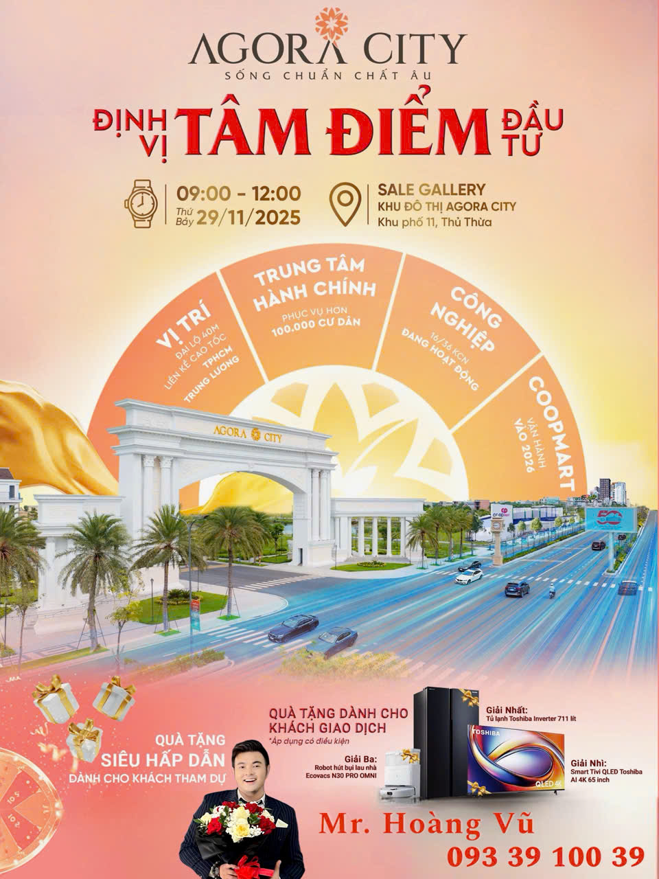 Chỉ 600 triệu sở hữu sổ hồng tên mình & nhà phố 7m x 16m xây 4 tầng tại AGORA CITY. VŨ 0933910039