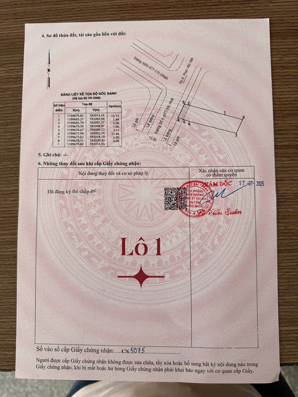 BÁN ĐẤT MẶT TIỀN XTT59 – BÀ ĐIỂM VỊ TRÍ VÀNG – GIÁ MỀM BẤT NGỜ!