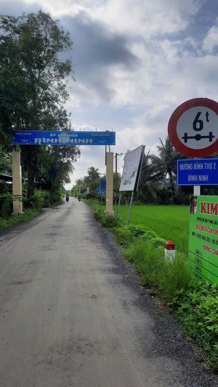 ĐẤT MẶT TIỀN – GIÁ TỐT – CHÍNH CHỦ BÁN tại Đường Bình Ninh, xã Bình Phục Nhứt, Chợ Gạo, Tiền Giang