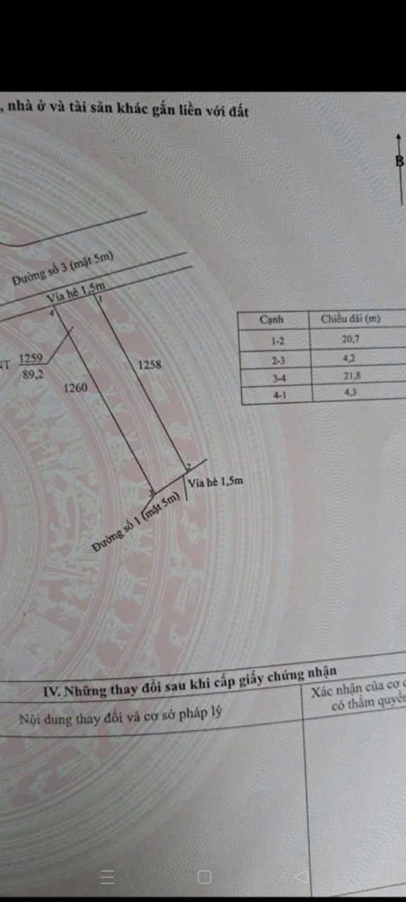 Bán nền thổ cư KDC Xoài Đôi , xã Long Trạch, Cần Đước dt 88m2 giá 1,5 tỷ