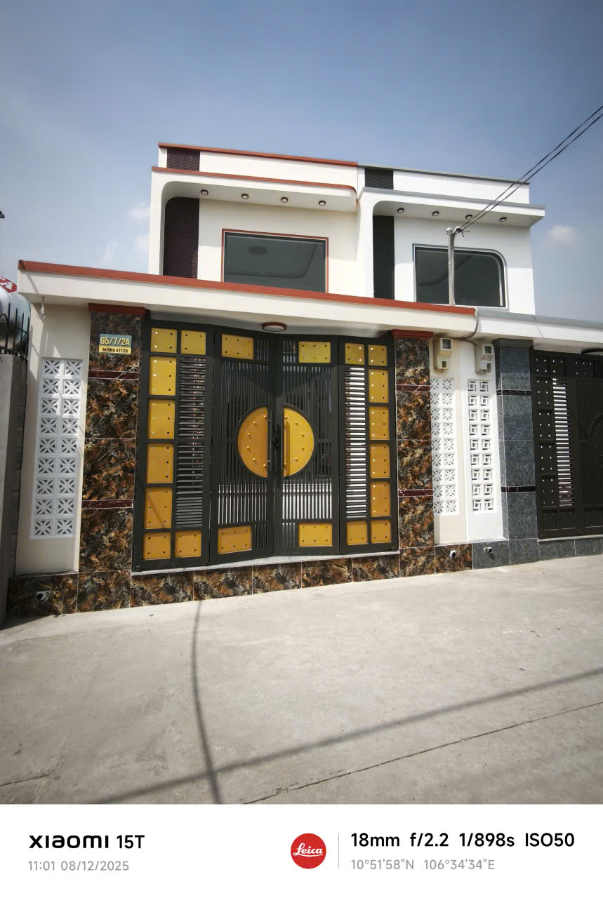 Bán Căn Nhà Phố Tại địa chỉ tại 65/7/2A xtt25 Bà Điểm.