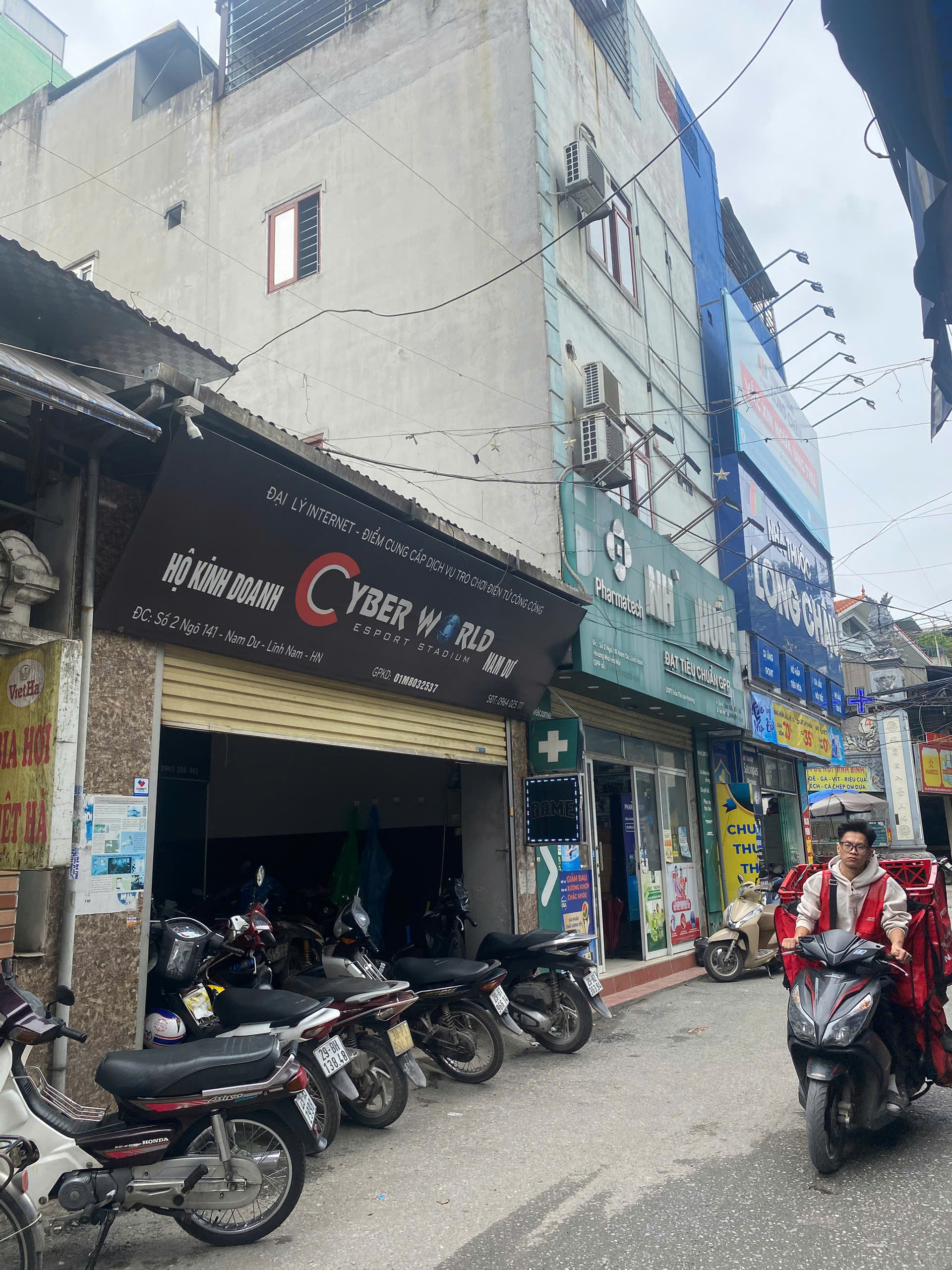 CHO THUÊ MẶT BẰNG KINH DOANH 30M² x 4 TẦNG – NGAY NGÃ TƯ CHỢ – HOÀNG MAI