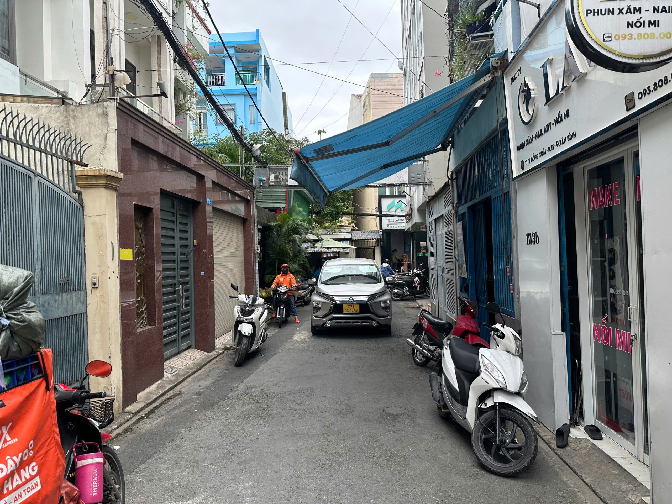 (Tin thật 100%) Bán nhà 2 mặt thoáng 133m2 x 4T hẻm 17 Đồng Xoài - HXH 6m ô tô thông - Để ở hoặc KD