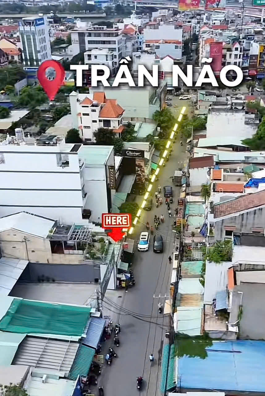 BÁN LÔ ĐẤT XÂY DỰNG TOÀ VĂN PHÒNG TRẦN NÃO Q2 .Vị trí cách mặt tiền trần não 50m)