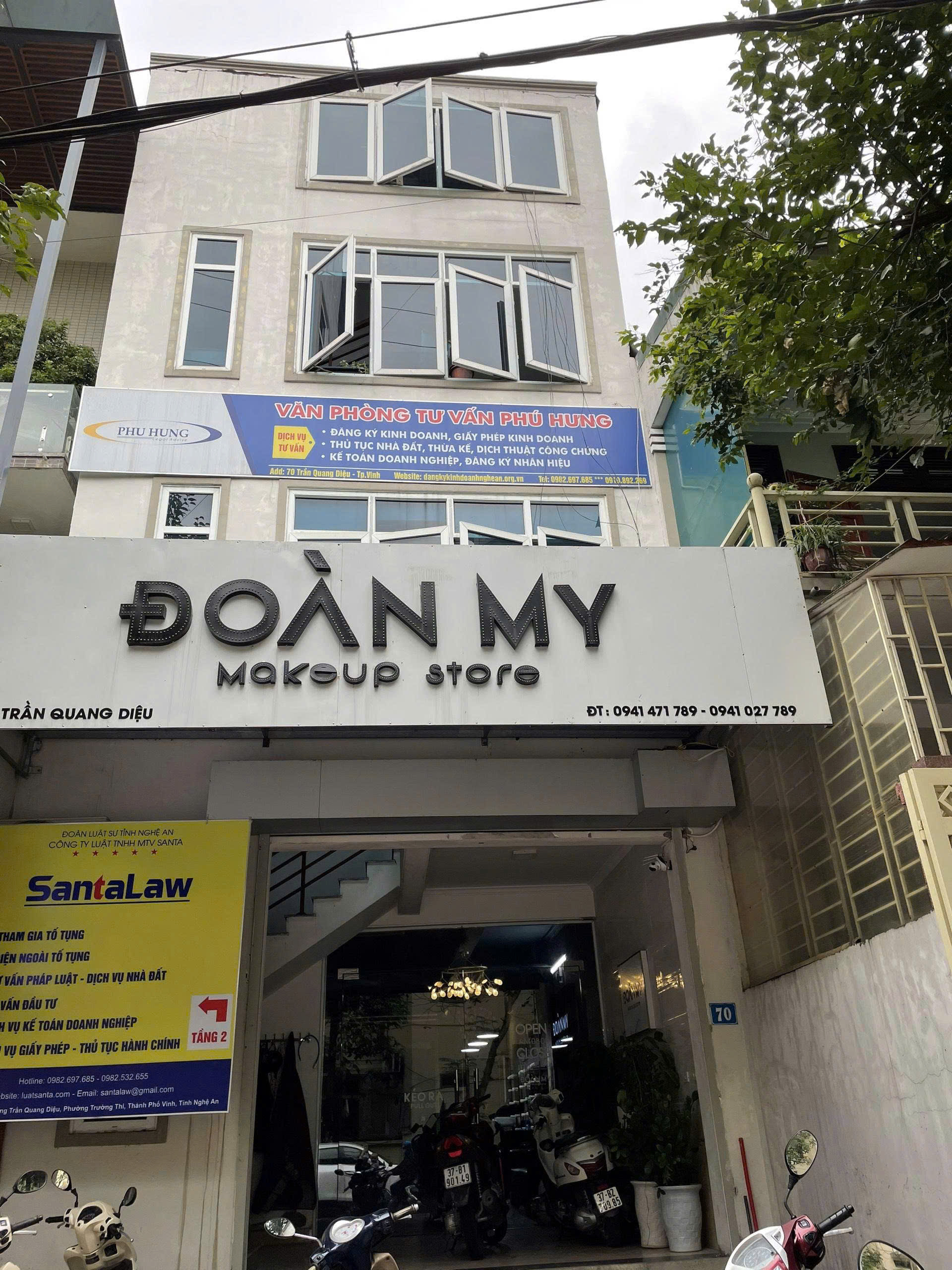 CHÍNH CHỦ CHO THUÊ MẶT BẰNG TẦNG 3 TẠI 70 TRẦN QUANG DIỆU, PHƯỜNG TRƯỜNG THI, TRUNG TÂM TP VINH