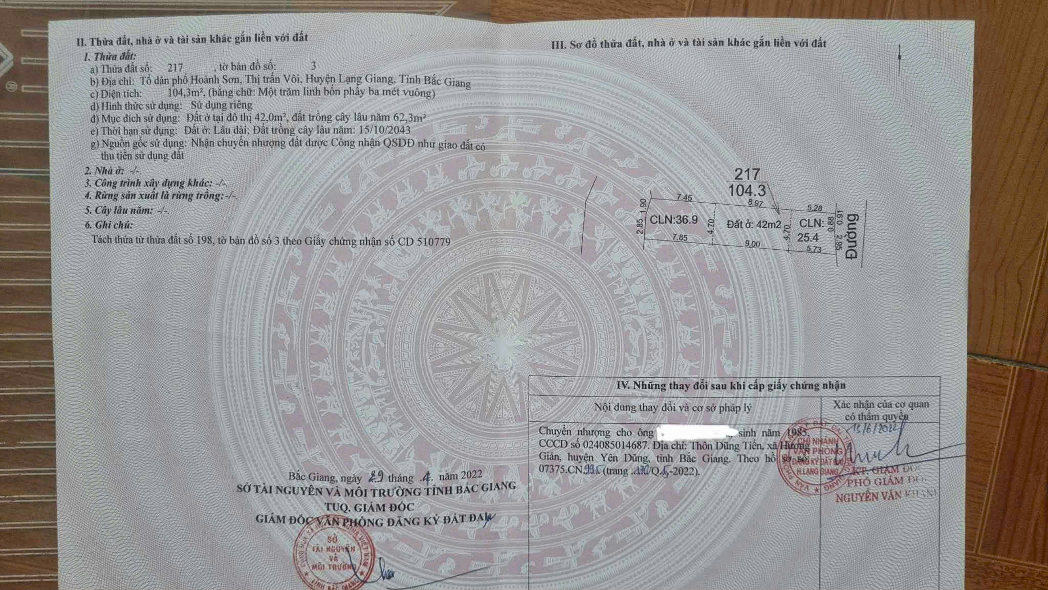 BÁN GẤP ĐẤT CHÍNH CHỦ – LÔ 2 MẶT TIỀN – GIÁ CẮT LỖ 550 TRIỆU