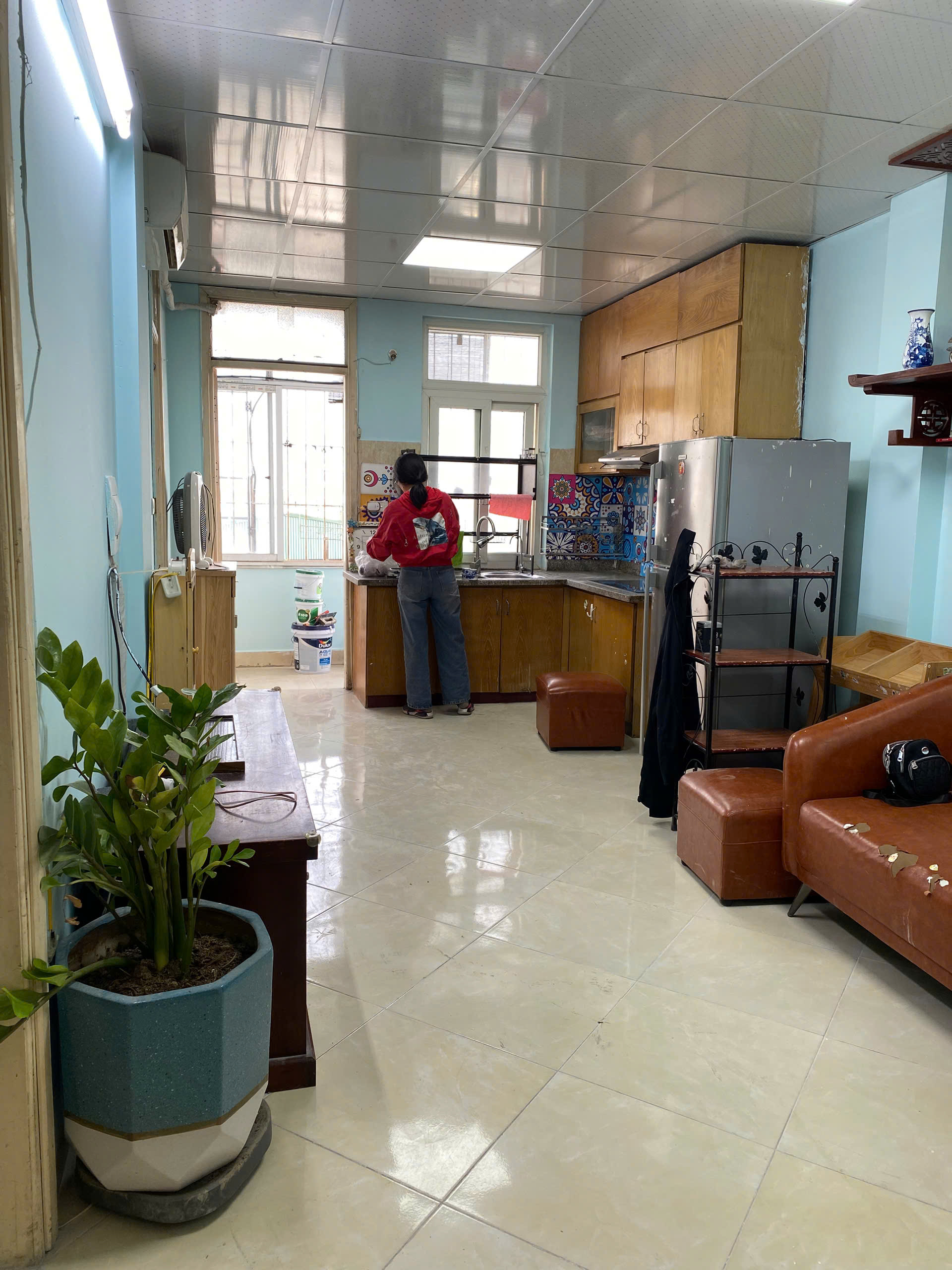 Cho thuê căn hộ chung cư mini 50m² tại ngõ 29 Khương Hạ, Thanh Xuân, Hà Nội.