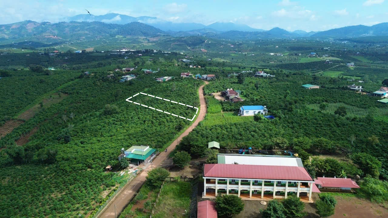 Phúc Thọ-Lâm Hà dt 1000m2 sẵn 100m2 thổ cư đất mặt tiền bê tông kdc đông view hồ mát mẻ chỉ 699tr