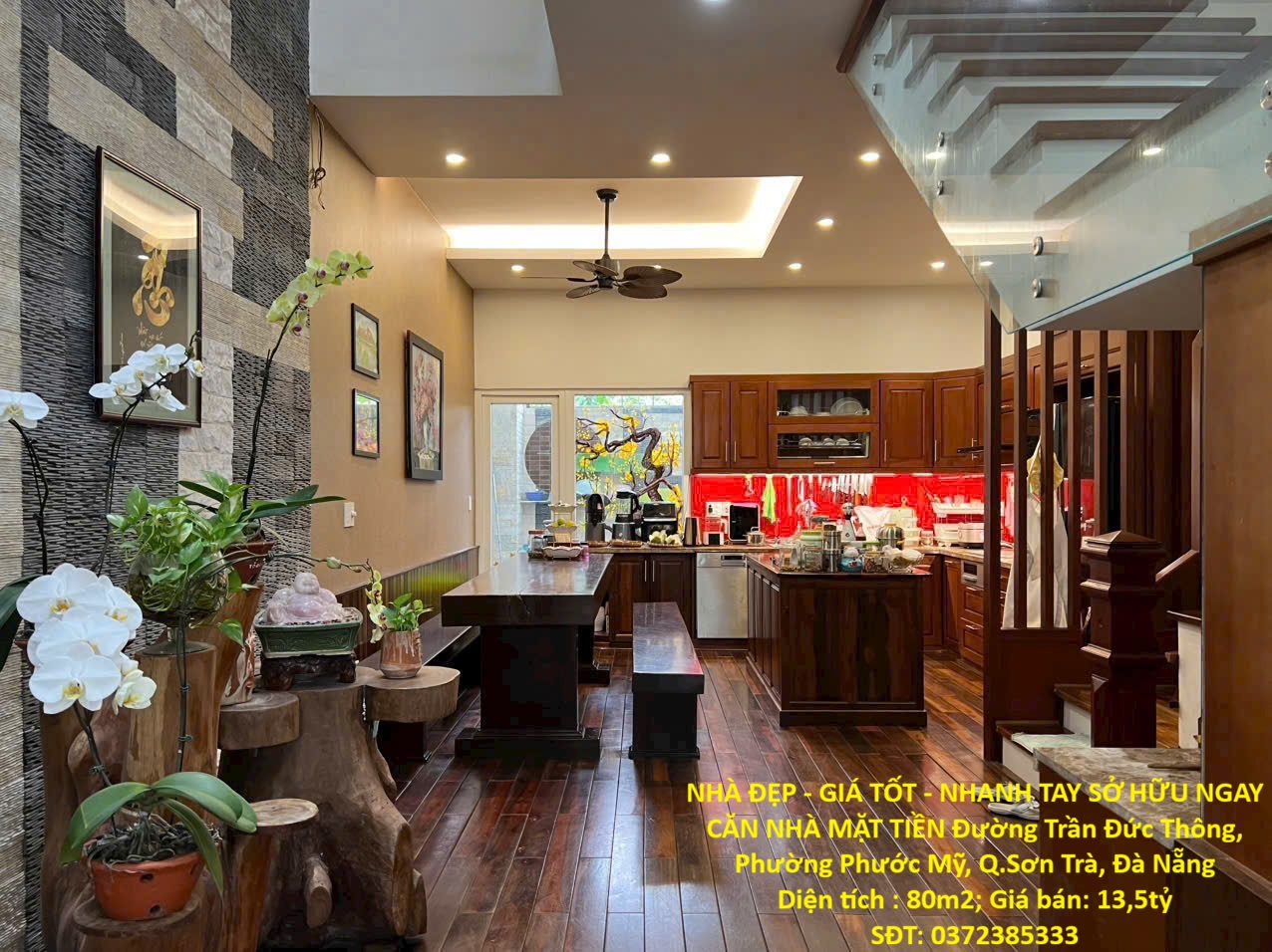 NHÀ ĐẸP - GIÁ TỐT - NHANH TAY SỞ HỮU NGAY CĂN NHÀ MẶT TIỀN Đường Trần Đức Thông, Sơn Trà, Đà Nẵng