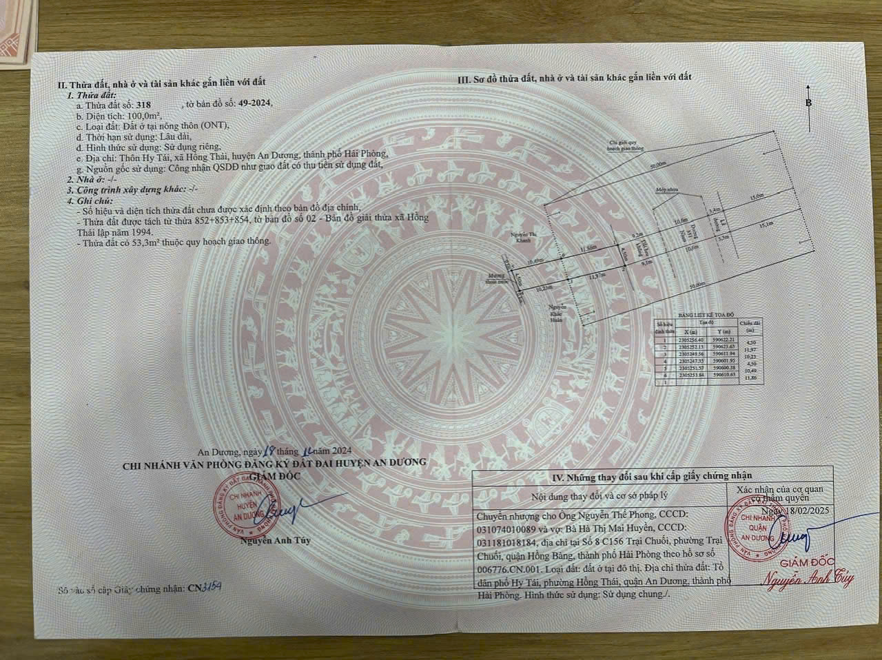 Bán đất mặt đường 351 An Dương, Hải Phòng – VỊ TRÍ VÀNG – GIÁ TỐT