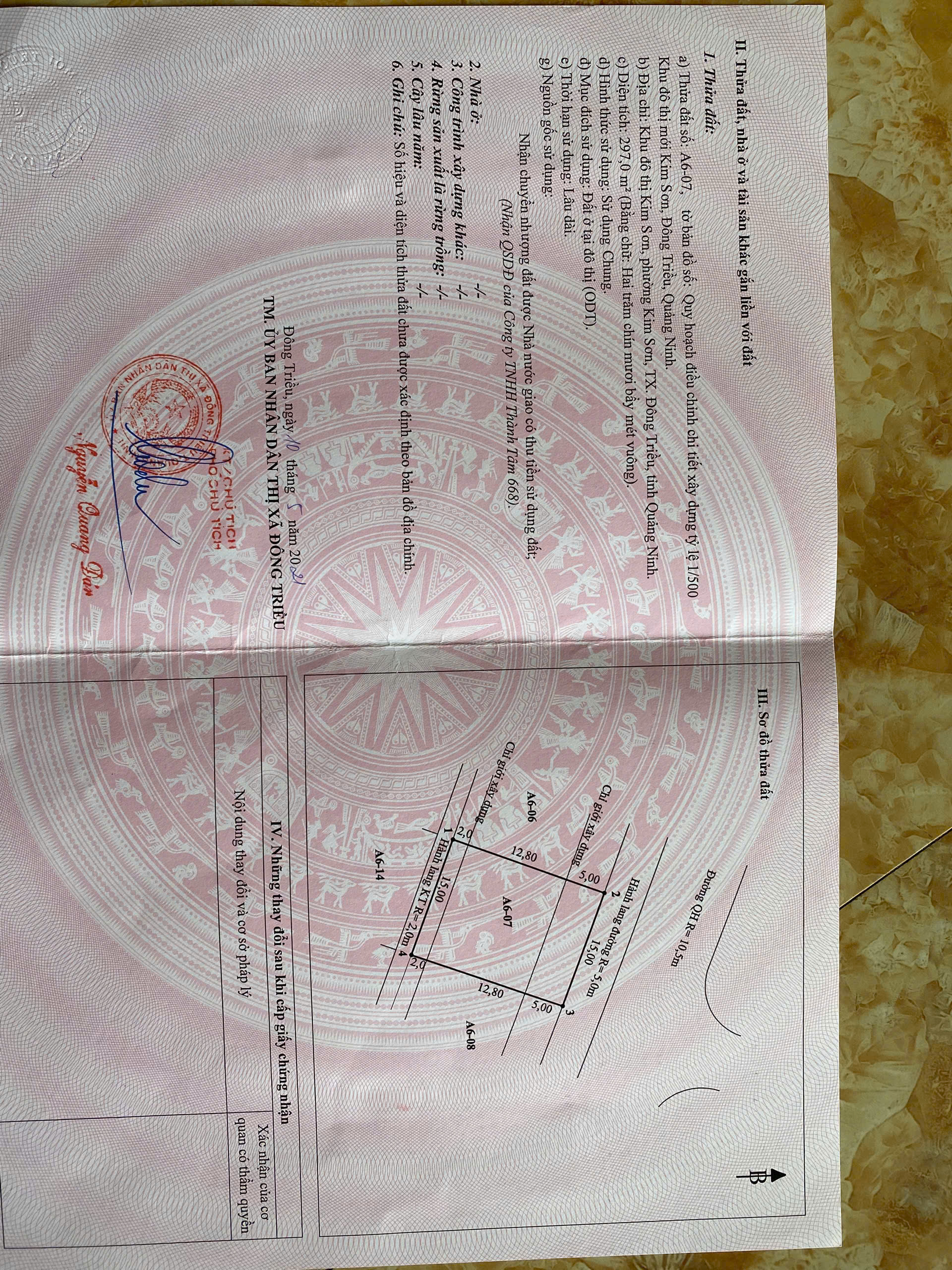 BÁN 10 LÔ ĐẤT KHU ĐÔ THỊ KIM SƠN ĐÔNG TRIỀU QUẢNG NINH