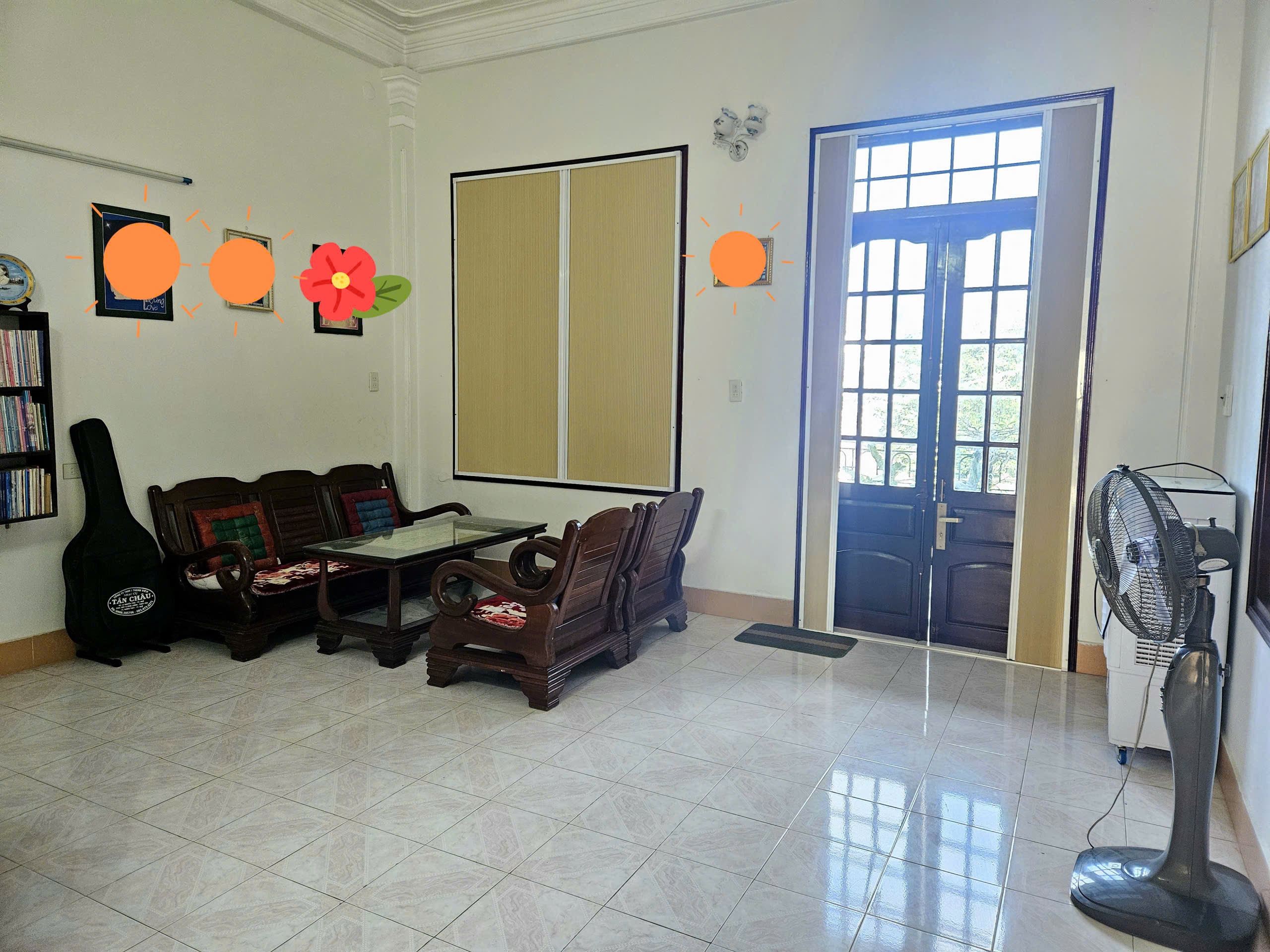 Bán Nhà 2 tầng Mặt tiền đường Lê Đại Hành - Sát ngay chợ Tây Lộc