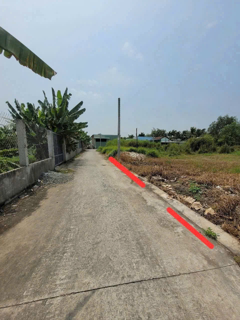 Bán 2 lô thổ cư xã Long Khê , Cần Đước dt 101,5m2 đường beton 5m giá giảm còn 1,15 tỷ / lô