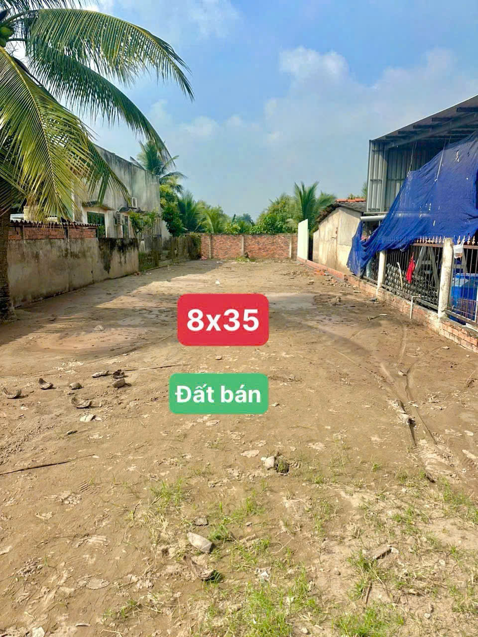 Bán đất thổ cư mặt tiền tỉnh lộ 816 xã Bình Đức , Bến Lức dt 280m2 giá 2,8 tỷ