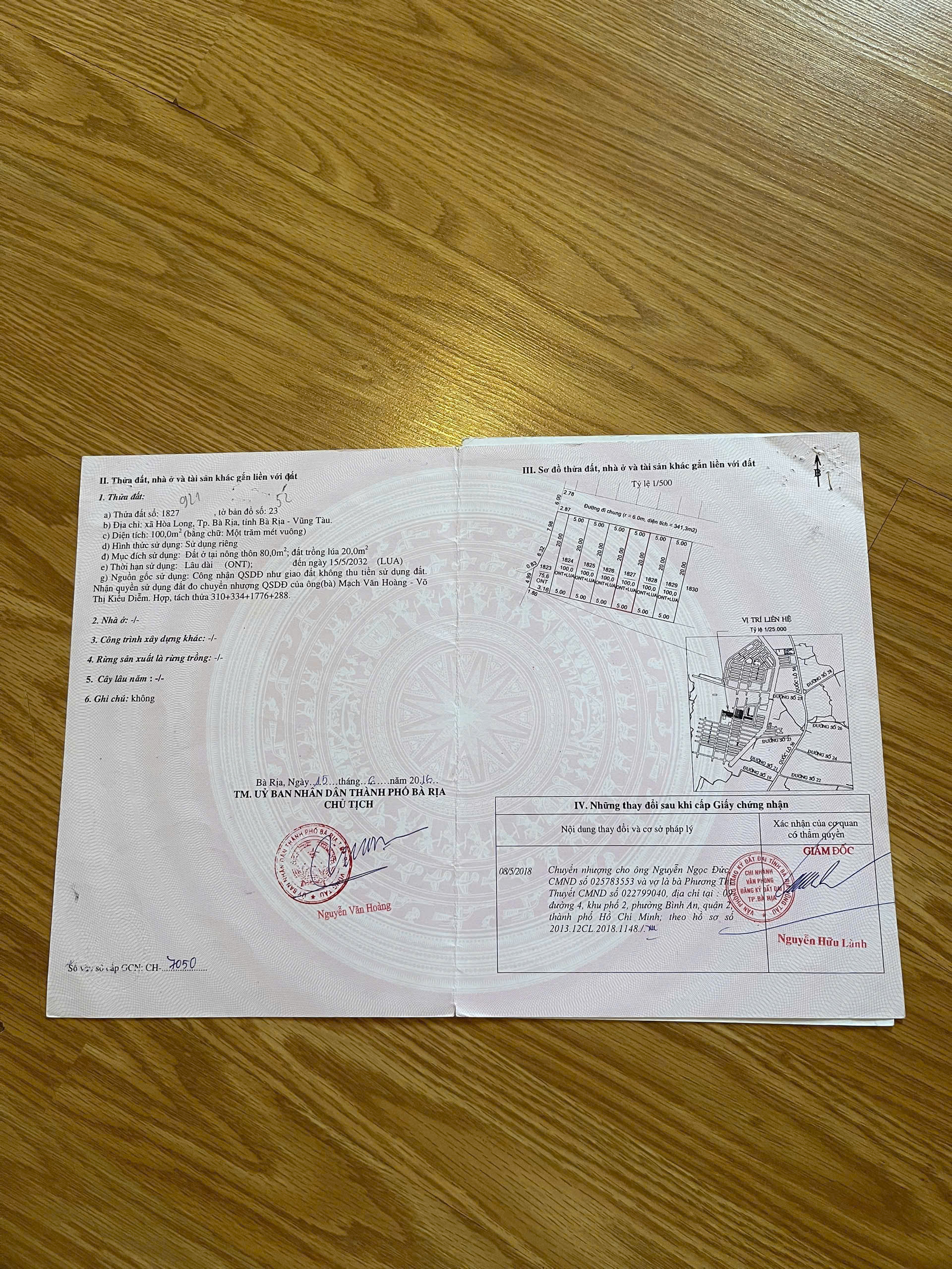 Cần bán lô đất thuộc dự án lan anh 2 phường Tam Long tp hồ chí minh