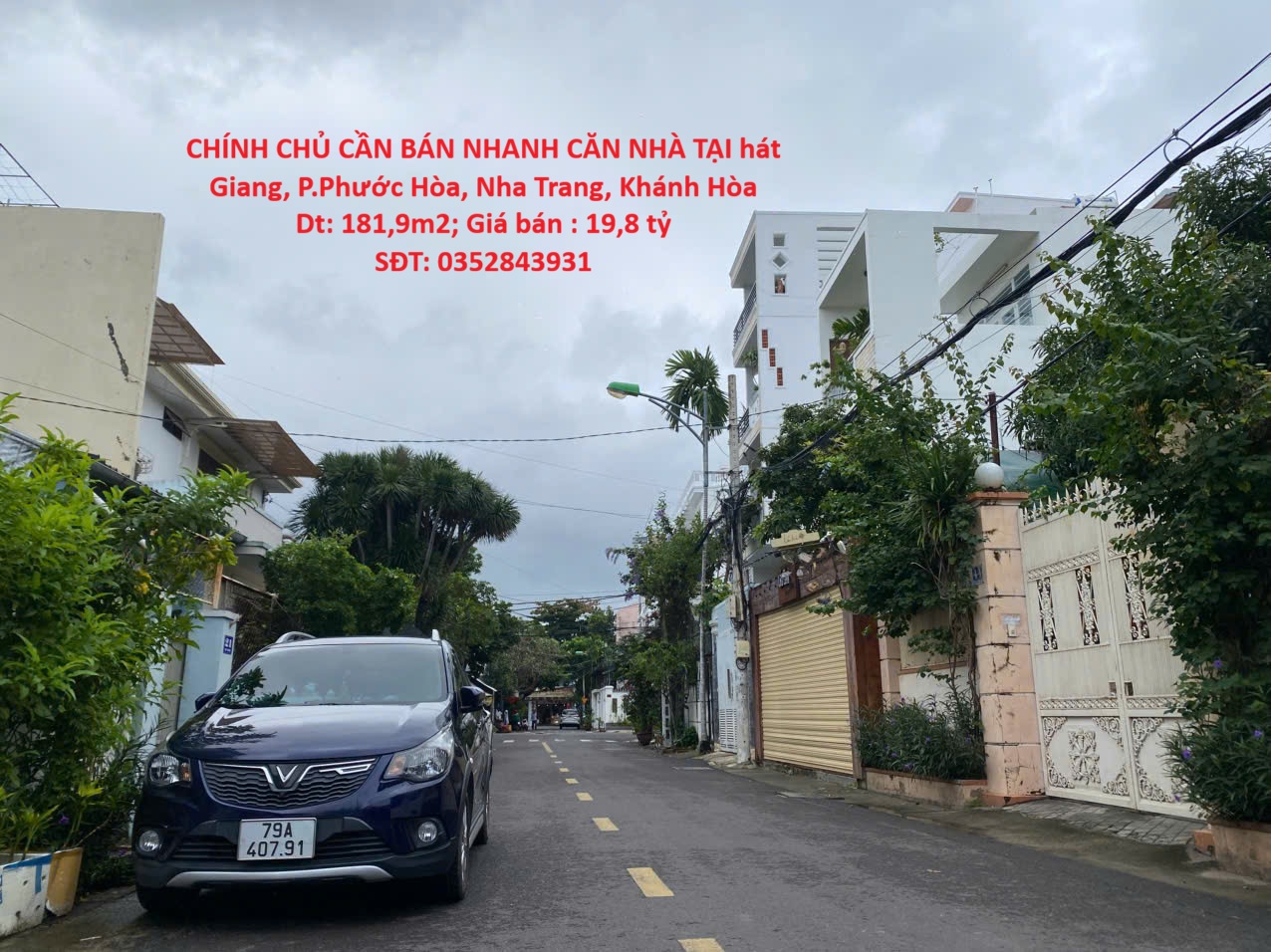 CHÍNH CHỦ CẦN BÁN NHANH CĂN NHÀ TẠI hát Giang, P.Phước Hòa, Nha Trang, Khánh Hòa