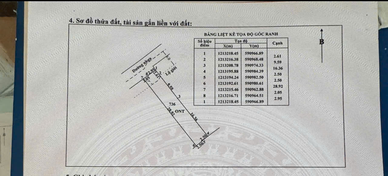 Bán 3 nền thổ cư xã Tân Thạnh Đông , Củ Chi dt 140m2 giá 2,6 tỷ