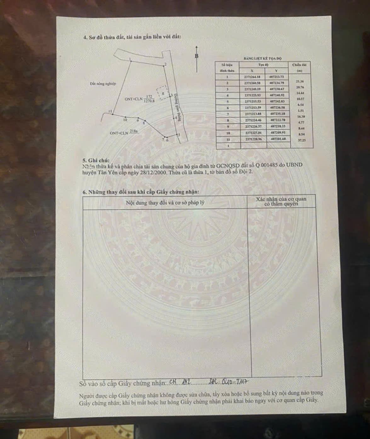 BÁN LÔ ĐẤT HIẾM – CỰC PHẨM TẠI NHÃ NAM, TÂN YÊN - BẮC GIANG