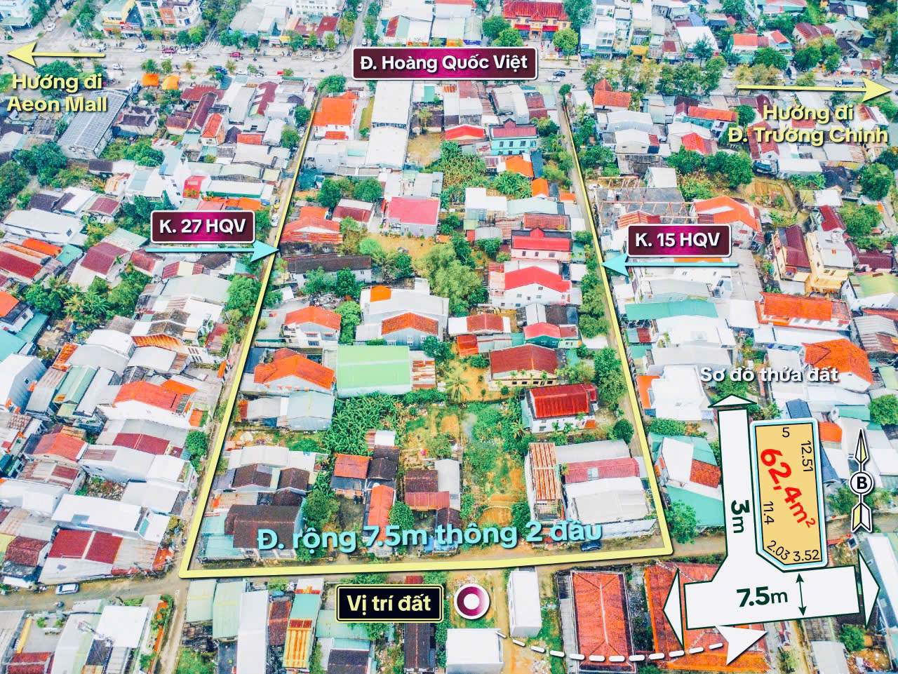 ✨ MỞ BÁN SIÊU PHẨM 2 LÔ ĐẤT KIỆT Ô TÔ HOÀNG QUỐC VIỆT Chỉ 2,3x Tỷ ✨