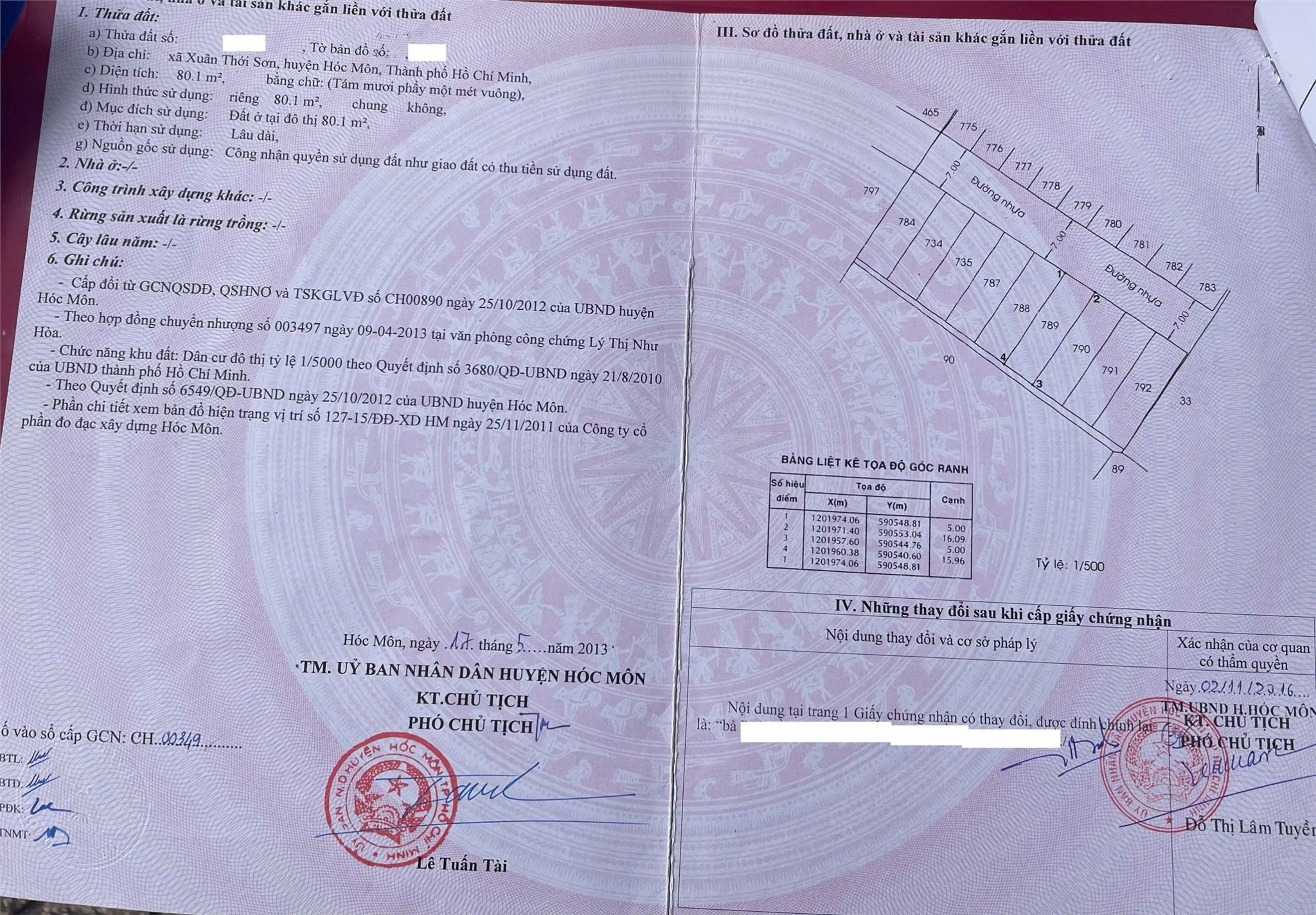 ĐẤT ĐẸP NGANG 5M- GIÁ ĐẦU TƯ - CẦN BÁN NHANH LÔ ĐẤT MẶT TIỀN tại Xã Xuân Thới Sơn, Hóc Môn, TP.HCM