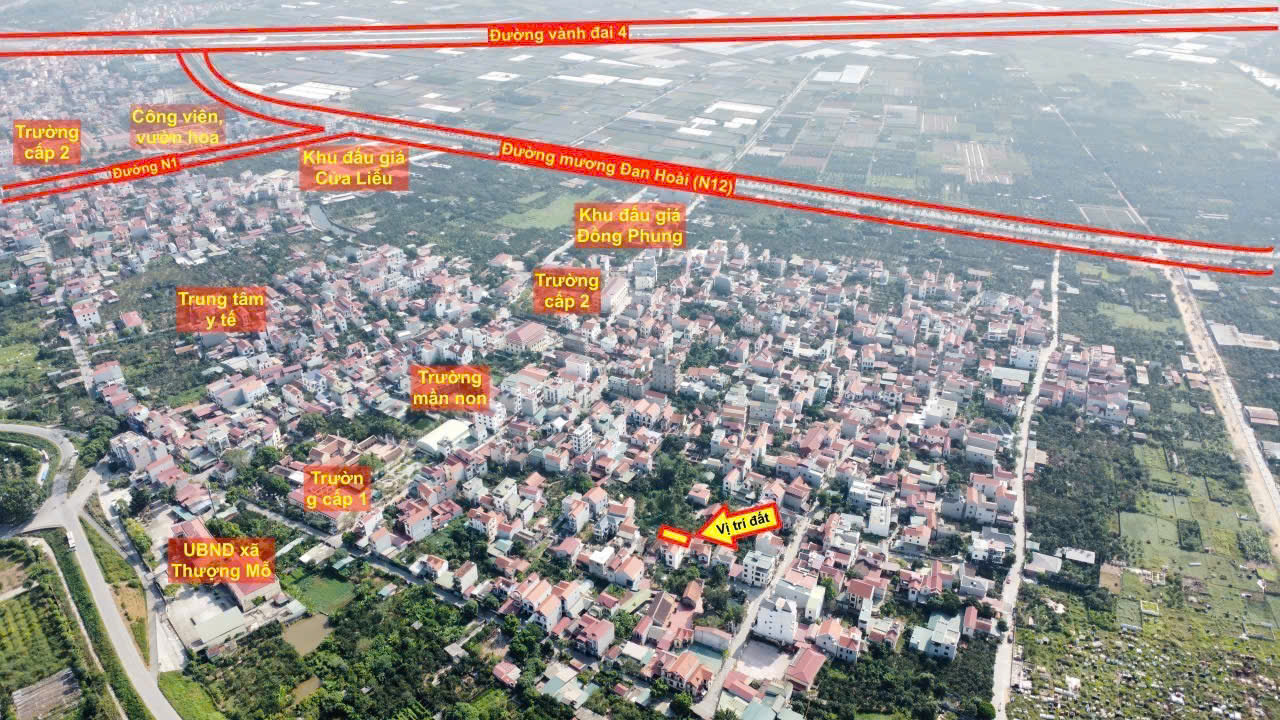 ĐẤT ĐẸP ĐAN PHƯỢNG – GẦN N12 & TÂY THĂNG LONG - 66M LÔ GÓC - CHỈ 3.4 TỶ.