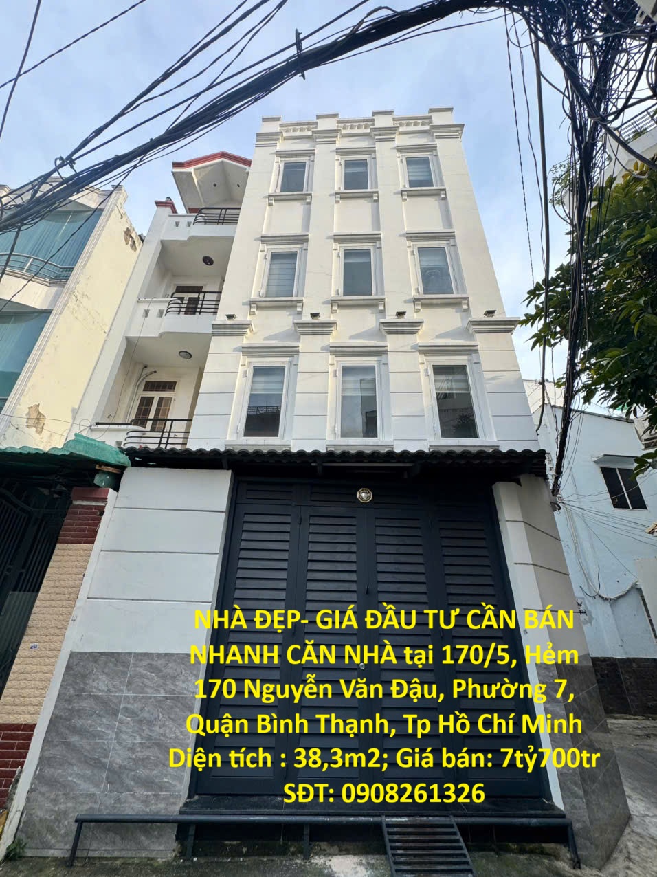 NHÀ ĐẸP- GIÁ ĐẦU TƯ CẦN BÁN NHANH CĂN NHÀ tại Phường 7, Quận Bình Thạnh