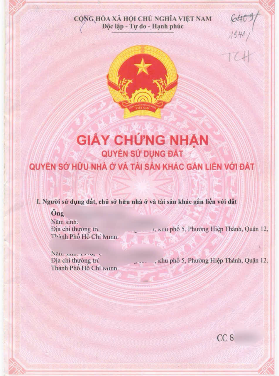 NGỘP THỞ CỨU GẤP NHÀ 3 TẰNG MT NGUYỄN ẢNH THỦ, TRUNG MỸ TÂY 250M2 CHỈ 13Đ