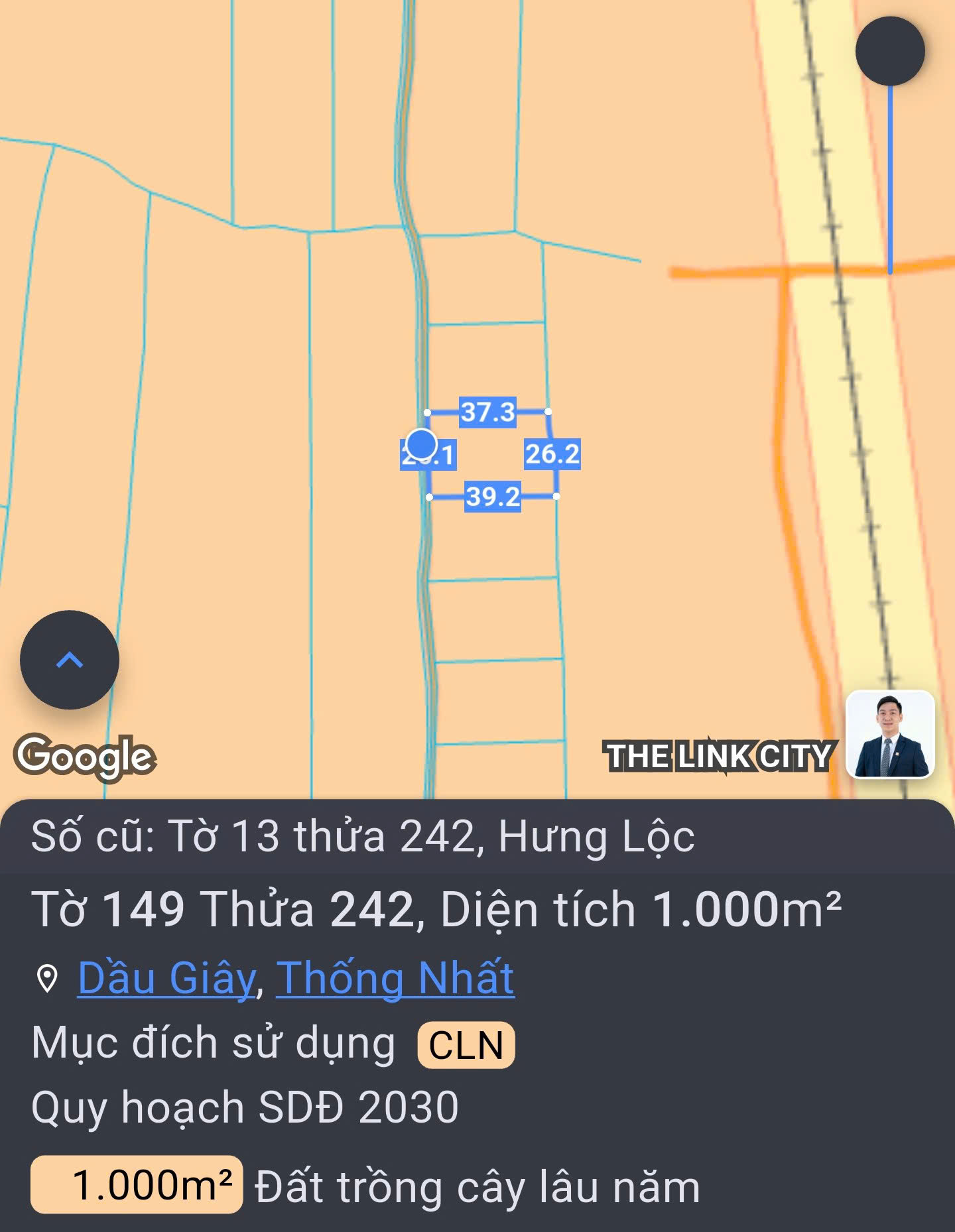 Chủ cần bán gấp 1000mv thống nhất đồng nai