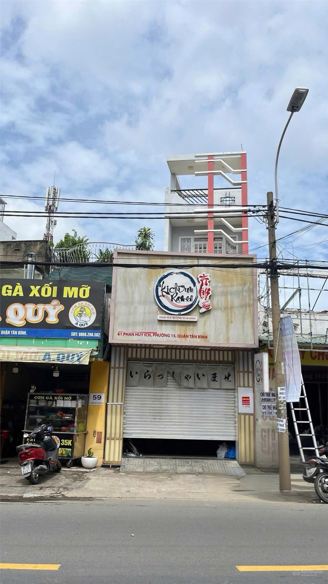 ***Cho Thuê Mặt Tiền Kinh Doanh Phan Huy Ích P15, Q Tân Bình 140m2 Chỉ 36Tr/Tháng