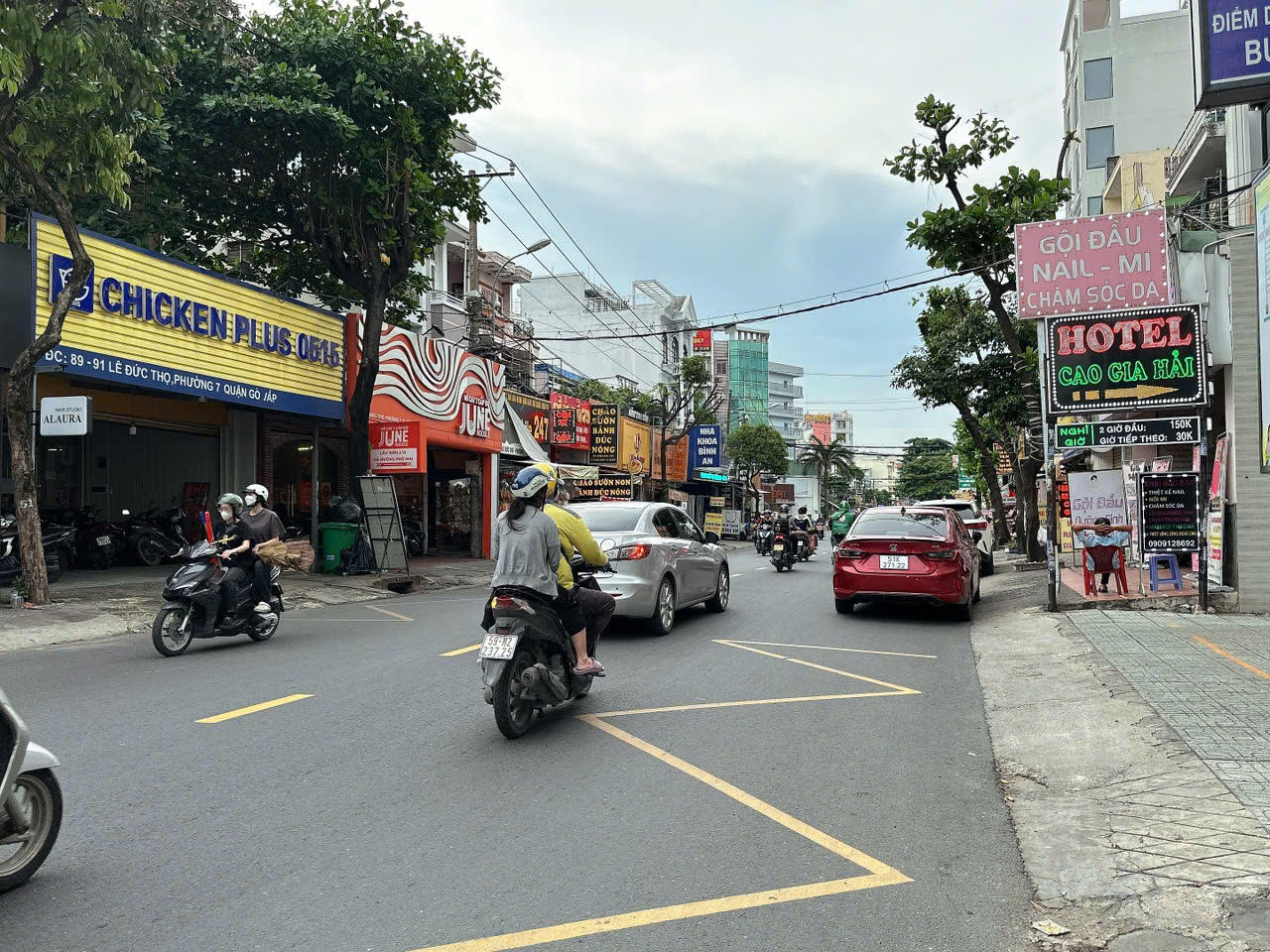 Bán nhà MTKD đa nghề ngang 7m có hầm Lê Đức Thọ P7 126m2 4 lầu ngay chợ Căn Cứ 26 tỷ.