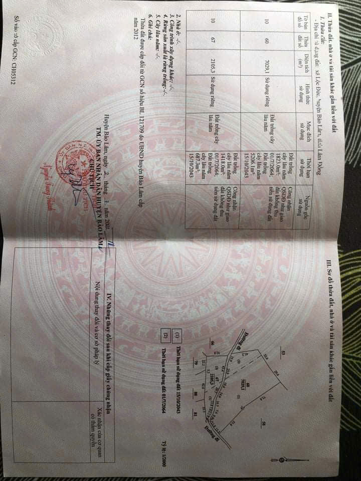 SỞ HỮU NGAY LÔ ĐẤT ĐẸP - GIÁ TỐT - Vị Trí Đắc Địa Tại Thôn Tiền Yên, Lộc Đức, Xã Bảo Lâm 2