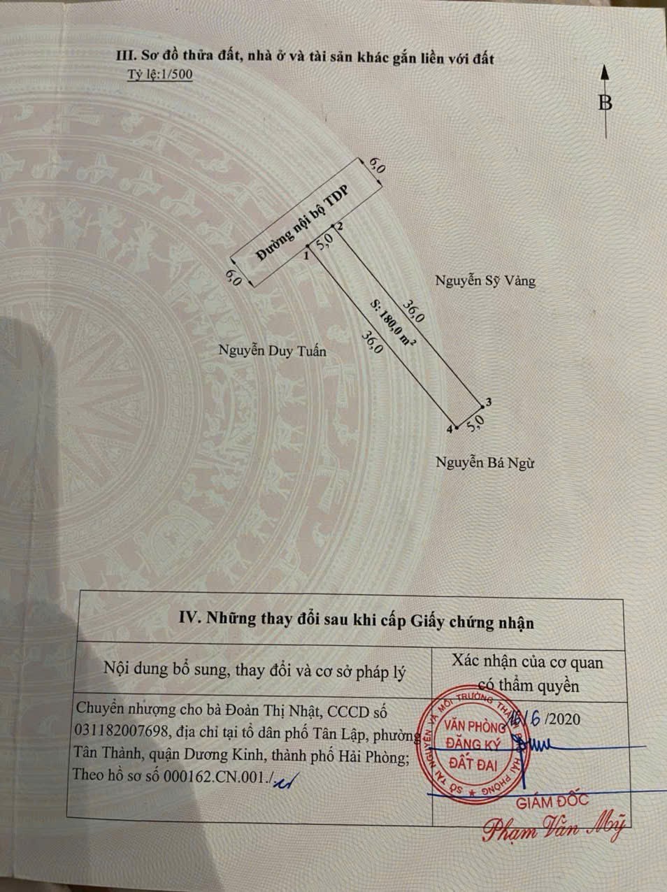 BÁN LÔ 180M² TÂN LẬP – TÂN THÀNH – DƯƠNG KINH GIÁ 1X TRIỆU/M² – ĐƯỜNG 6M CÓ VỈA HÈ – HÀNG DIỆN TÍCH LỚN ZALO 0567 222