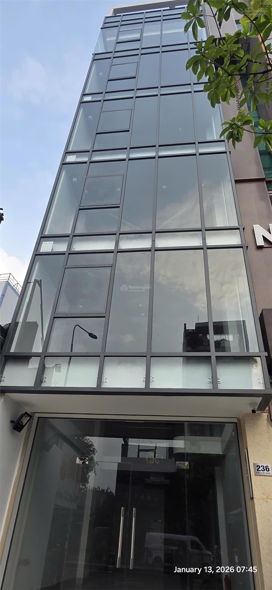 Nhà mới xây cho thuê, mặt tiền 236 đường tây thạnh (q. tân phú) tp. hcm, 7 tầng,nhận mặt bằng ngay