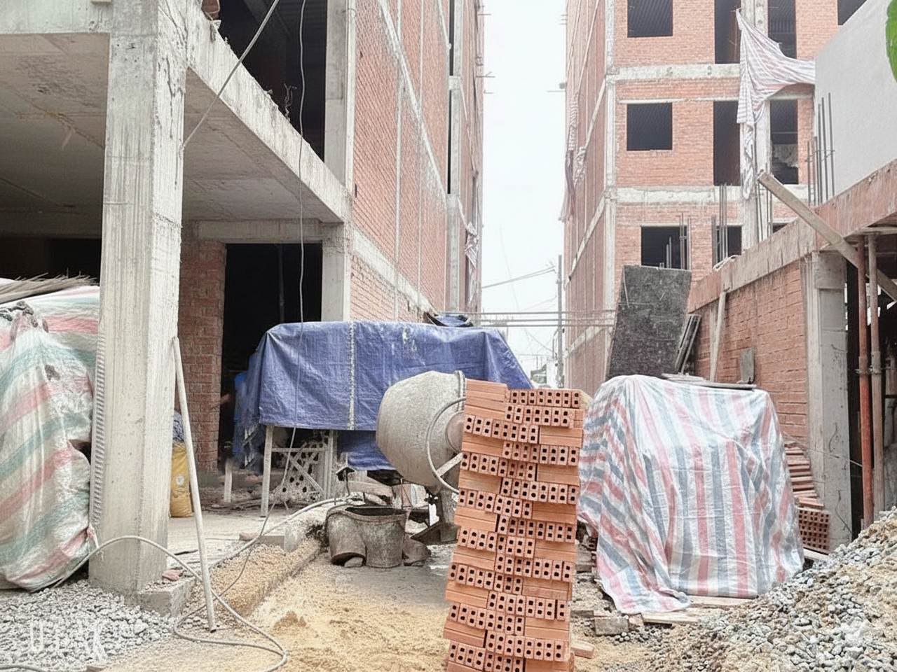 O2044 đất Vườn Lài Q12, SHR, Vuông, HXH, 4x17m, 5.x tỷ x nhỏ