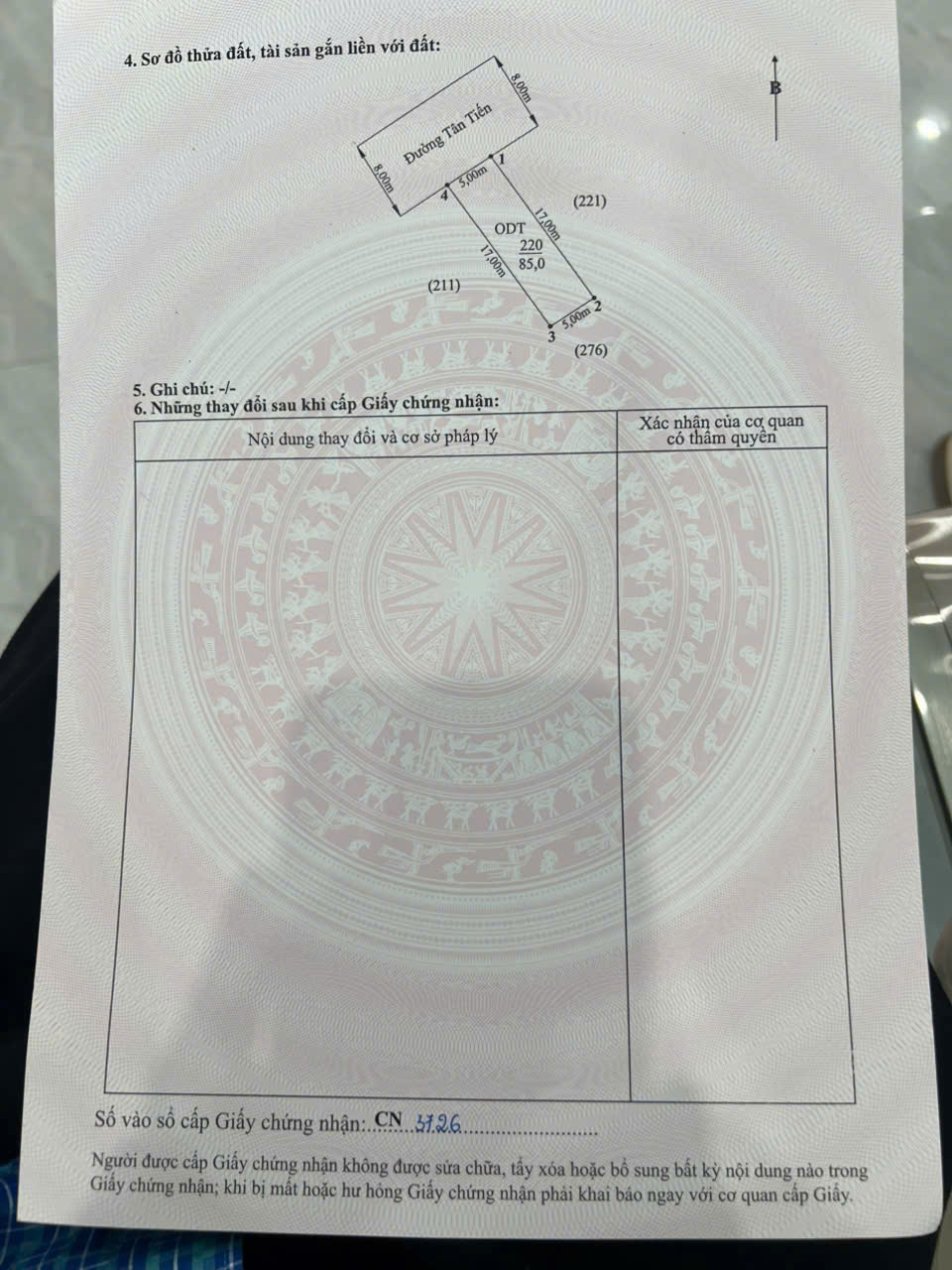 LÔ ĐẤT PHỐ TÂN THÀNH – NHÁNH 2 BÙI PHỔ – GIÁ 2.X TỶ KHU DÂN CƯ ĐÔNG ZALO 0567 222 555