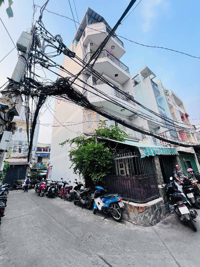 NHÀ 5 TẦNG LÔ GÓC 2 MẶT HẺM XE HƠI – ÂU DƯƠNG LÂN, QUẬN 8