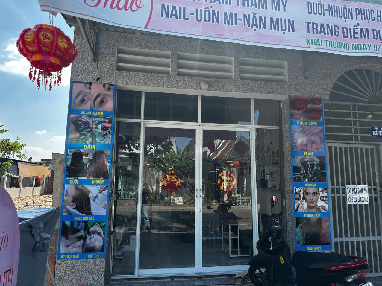 Cần sang mặt bằng tiệm spa nail gội giá rẻ chỉ 18tr