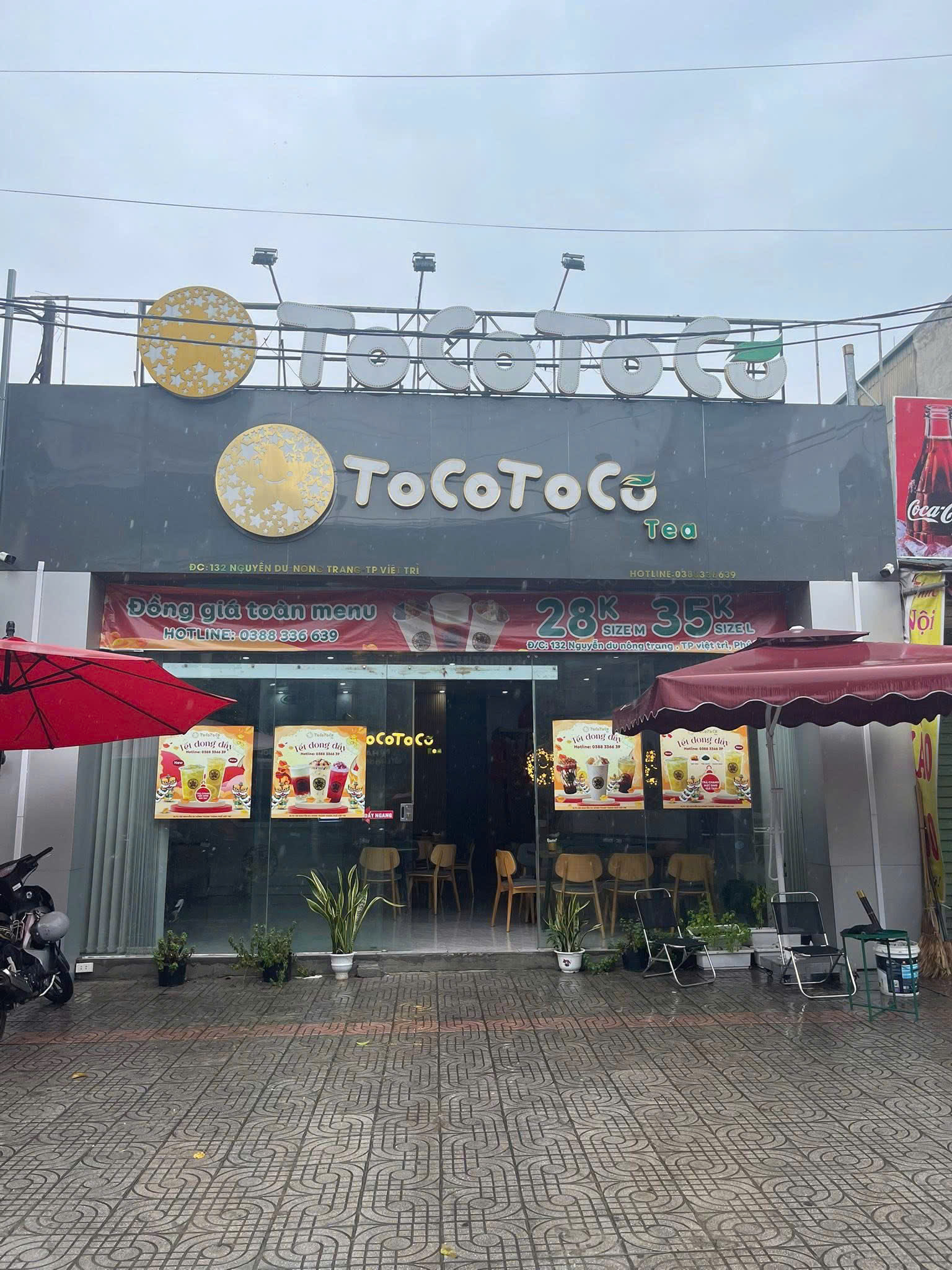 SANG QUÁN TRÀ SỮA TOCOTOCO TẠI PHÚ THỌ