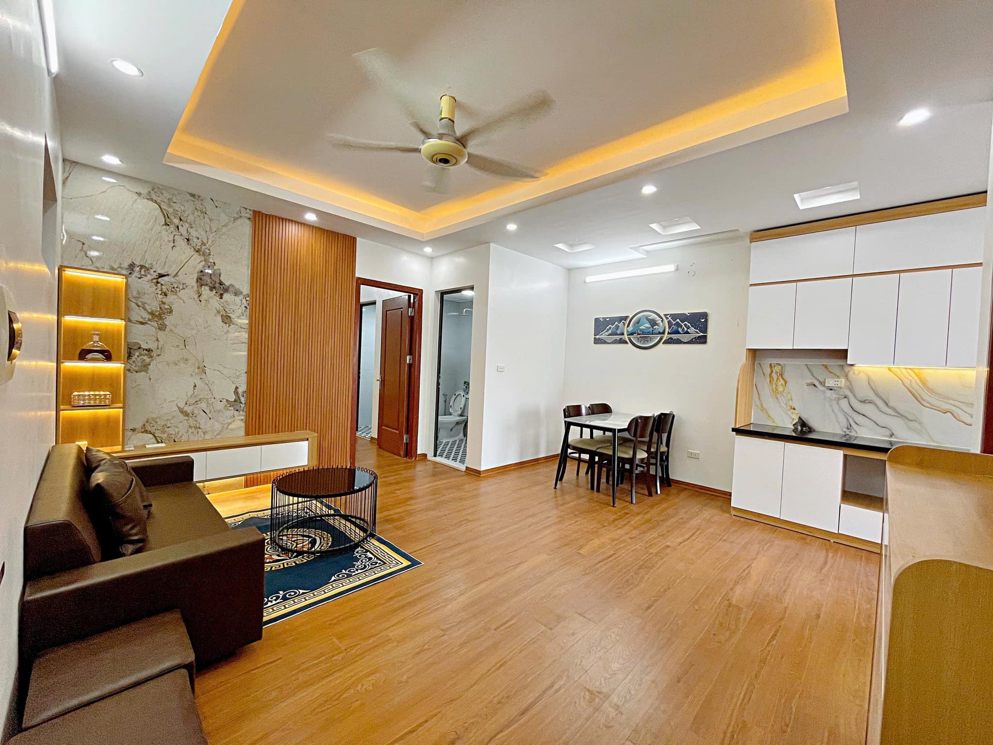 Căn 2PN full nội thất giữa trục Nguyễn Xiển - Chỉ việc xách vali về ở