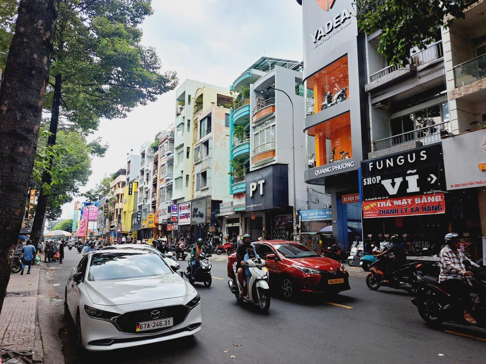 Bán Nhà 4 Tầng 56m2 Sát HXH thông đường Nguyễn Trãi P. An Đông Quận 5, Chỉ 7Ty5 TL