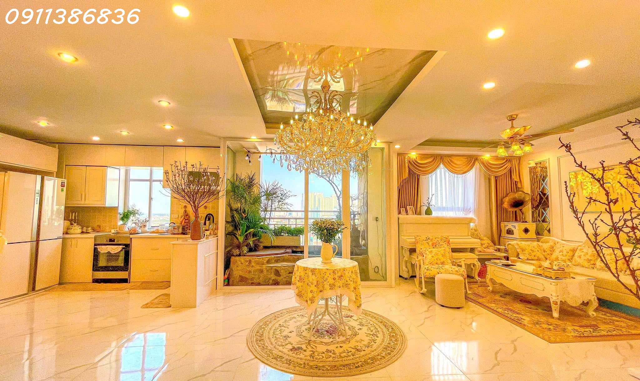 Nội thất 5 sao, Chung cư M5 Văn Công phố Trần Vỹ 128m 3PN ngập tràn ánh sáng