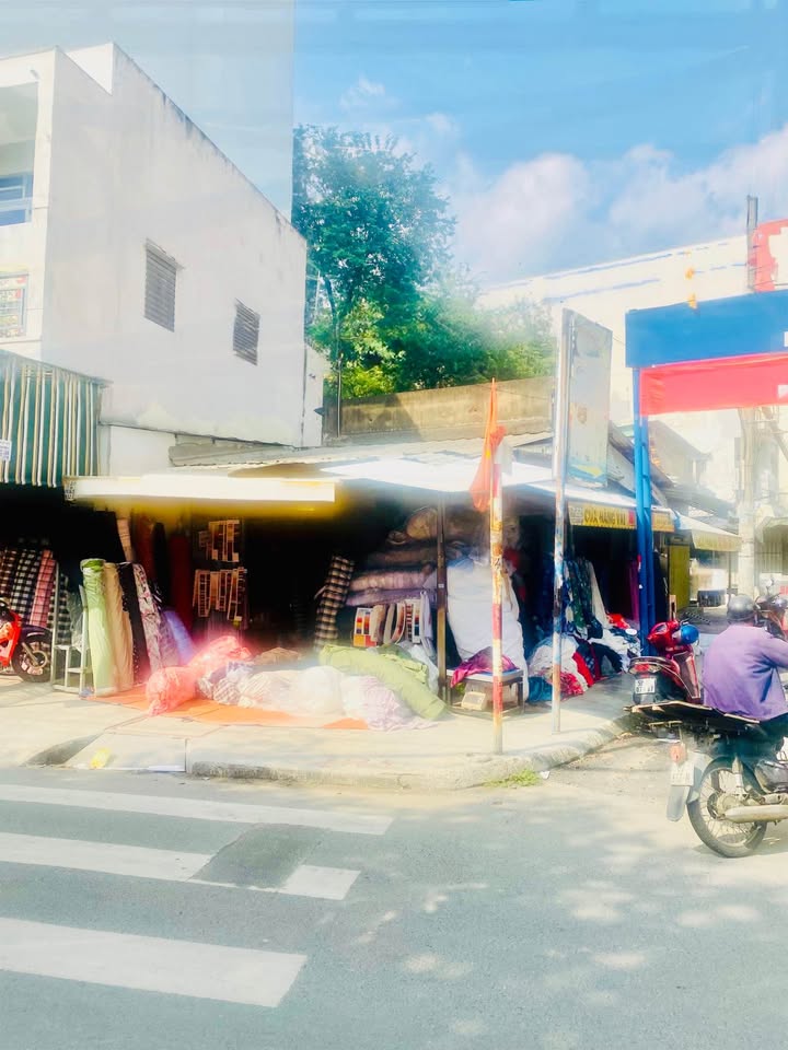 CHỢ VẢI PHÚ THỌ HÒA GÓC 2 MẶT TIỀN 55M NGANG 4.4 NỞ HẬU CHỈ 9 TỶ TL