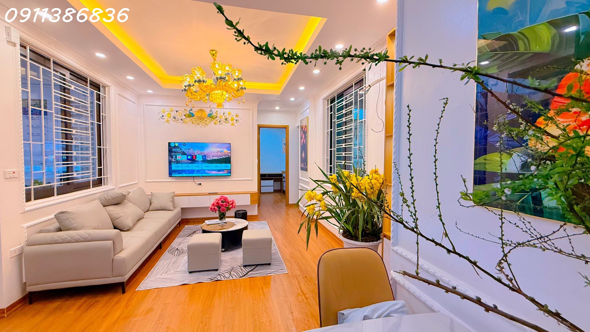 BÁN CĂN HỘ CHUNG CƯ 5A LÊ ĐỨC THỌ – 71M², 3PN, NỘI THẤT ĐẸP