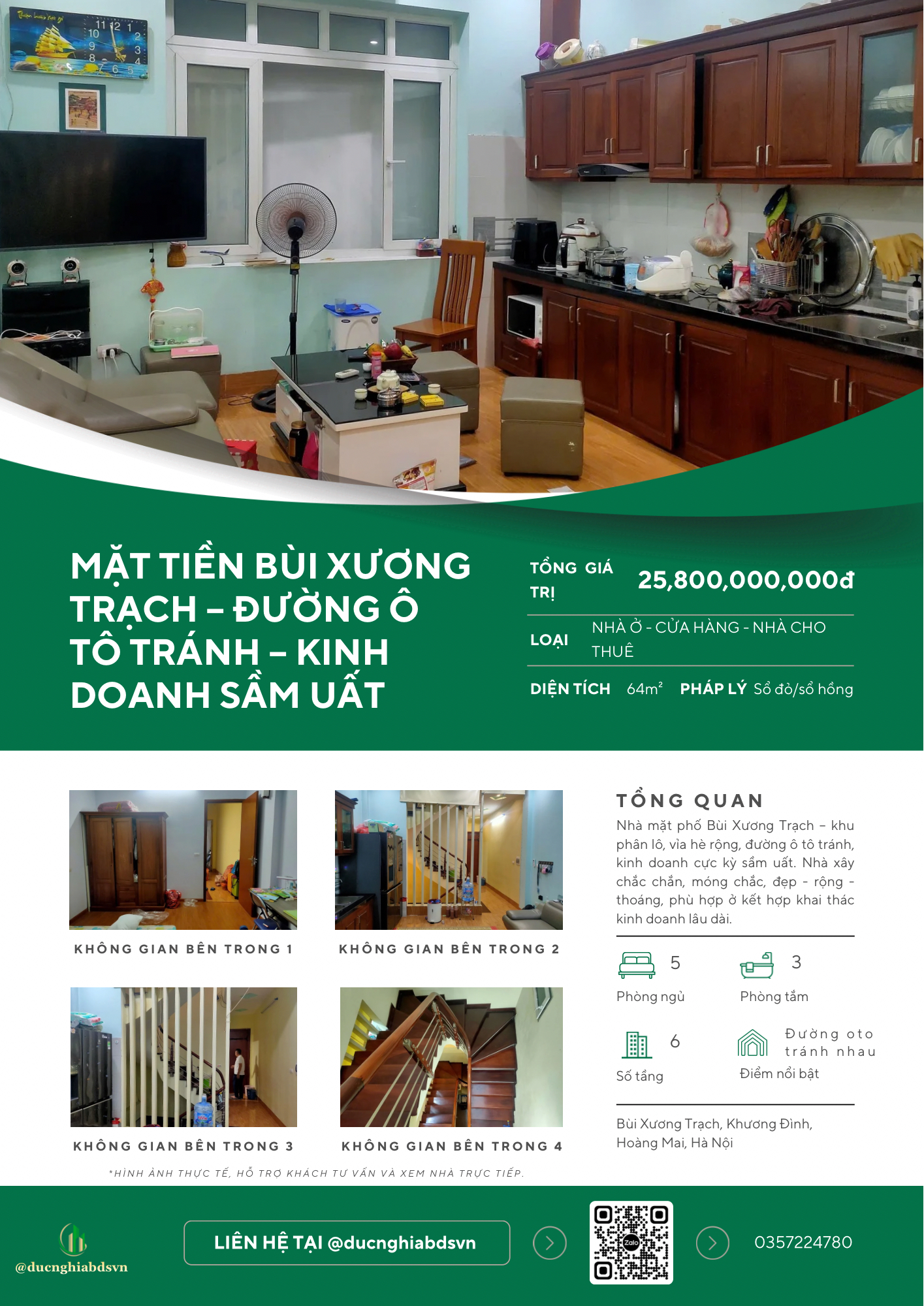 MẶT TIỀN BÙI XƯƠNG TRẠCH - ĐƯỜNG OTO TRÁNH - KINH DOANH SẦM UẤT