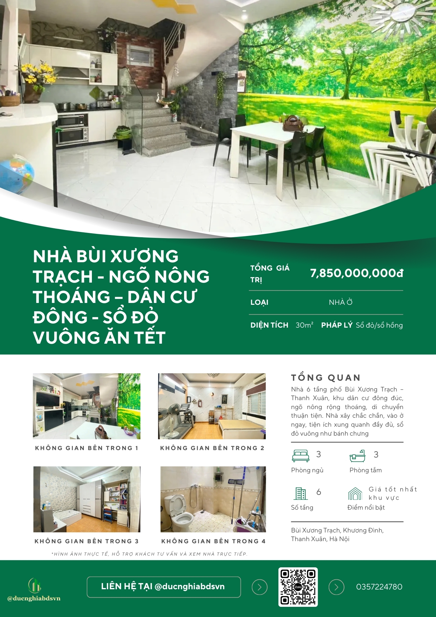 NHÀ BÙI XƯƠNG TRẠCH - NGÕ NÔNG THOÁNG – DÂN CƯ ĐÔNG