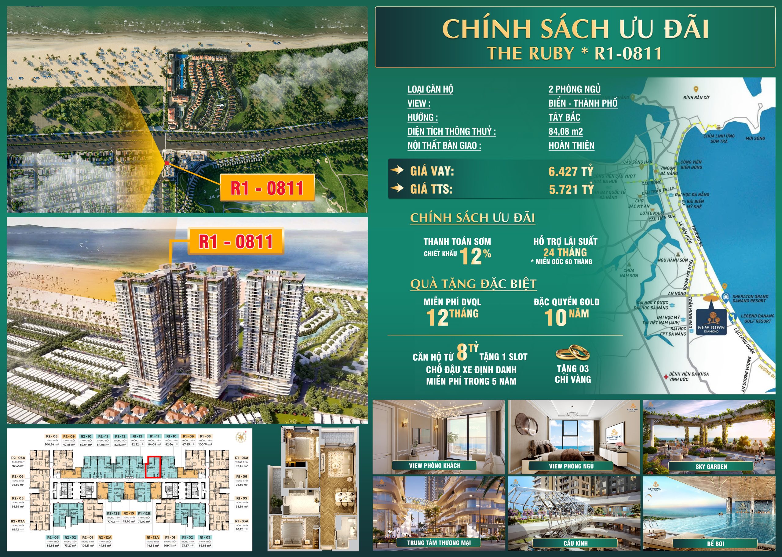 NEWTOWN - CĂN HỘ BIỂN ĐÀ NẴNG – ƯU ĐÃI TÀI CHÍNH VƯỢT TRỘI CHO NHÀ ĐẦU TƯ