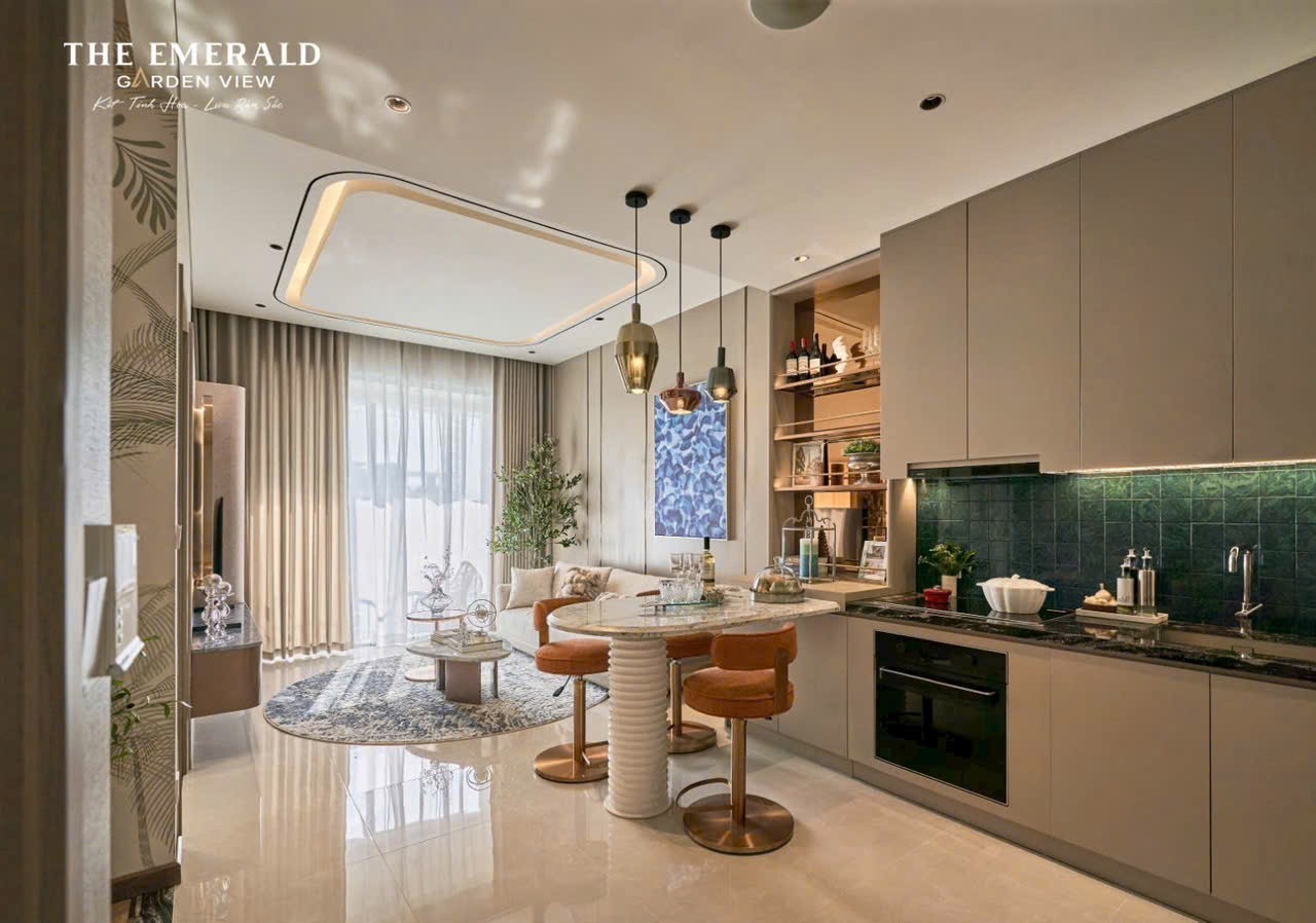 EMERALD GARDEN VIEW – CĂN HỘ VIEW HỒ BƠI DÀNH CHO NGƯỜI MUỐN AN CƯ THẬT