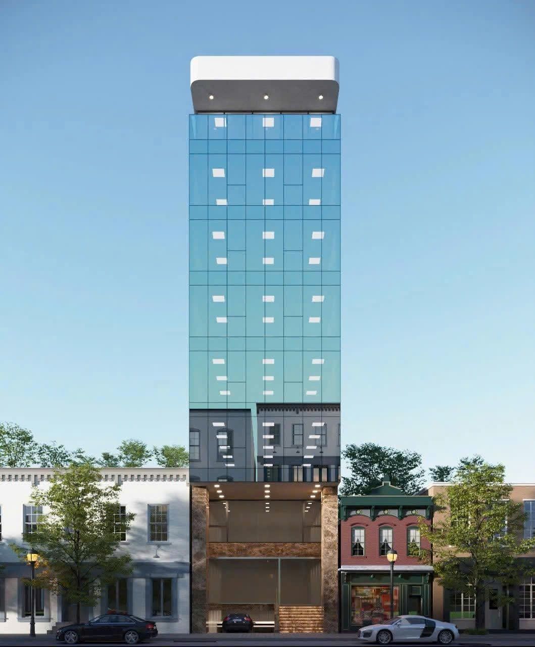 TOÀ NHÀ VĂN PHÒNG 9 TẦNG + HẦM – VỈA HÈ KINH DOANH – KHU HOÀNG NGÂN – LÊ VĂN LƯƠNG – THANH XUÂN