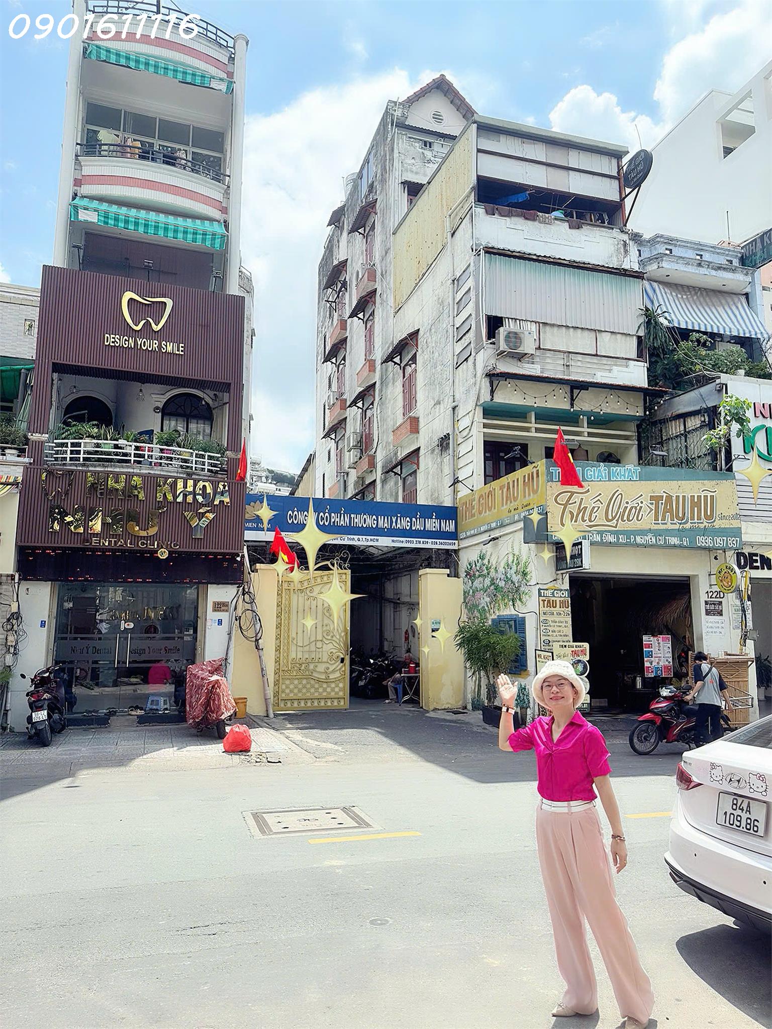 BÁN NHÀ 4 TẦNG - MẶT TIỀN KINH DOANH TRẦN ĐÌNH XU, P.NGUYỄN CƯ TRINH, QUẬN 1 - DT 50M2 - CĂN GÓC 2 MẶT TIỀN SIÊU ĐẸP