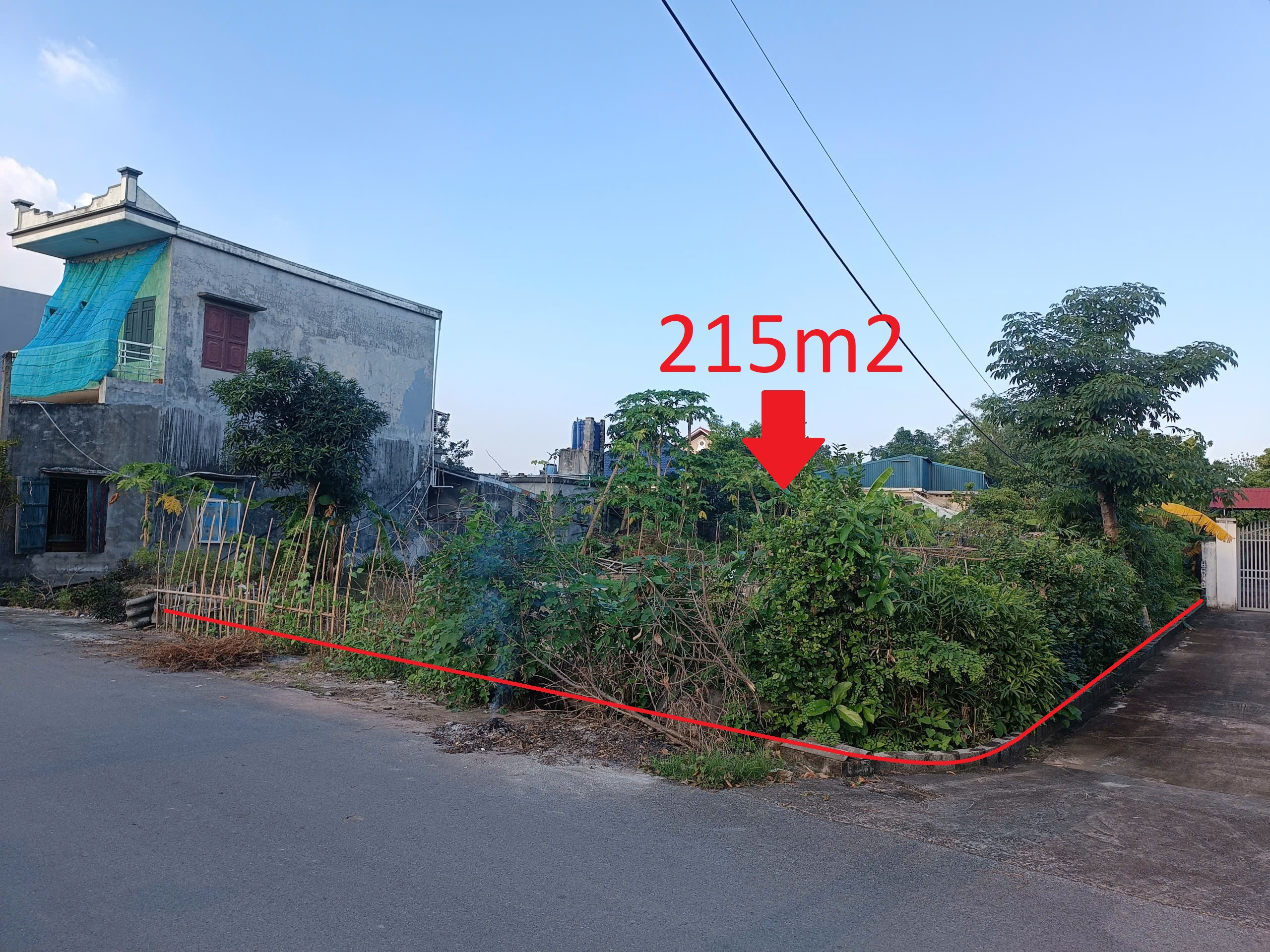 Bán nhanh trước tết mảnh đất 215m2 sát KCN Hải Long Vsip chỉ hơn 1 tỷ